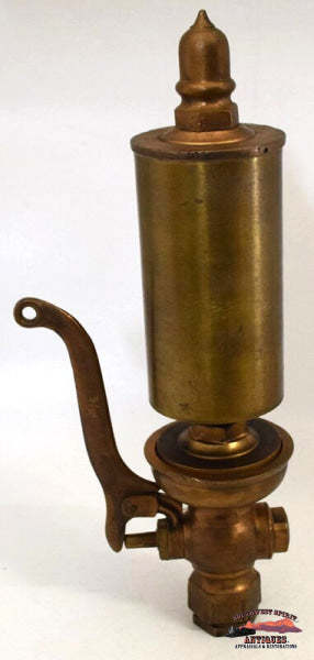 14’’ Brass Single Chamber Chime Whistle - RAILROADIANA