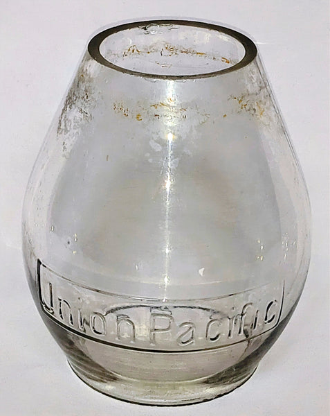 UPRR - Union Pacific Railroad 1913 Adlake Reliable Clear Cast Cnx Globe Lantern