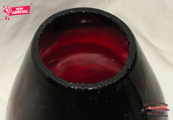 Colorado Midland Railroad Handlan-Buck Mfg. Co. Double Wire Guar Lantern w/UM Red Ext. Base Globe RAILROADIANA