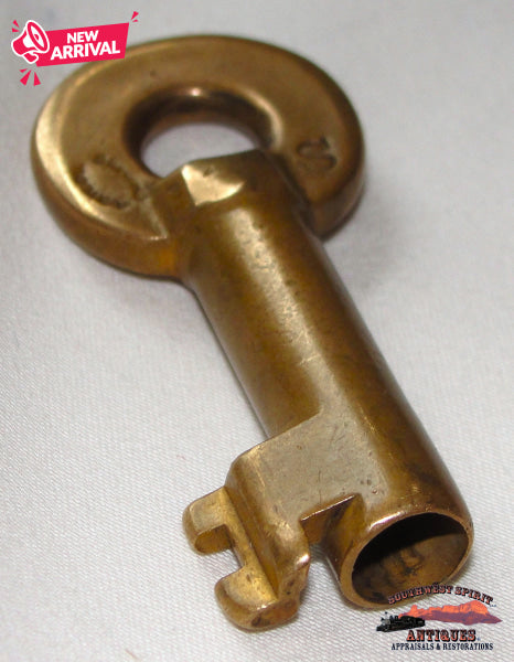 D&RGRR - Denver & Rio Grande Railroad Brass Switch Key A&W Co. RAILROADIANA