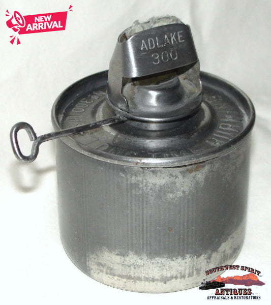 D&RGWRR - Denver & Rio Grande Western Railroad 1947 Adlake-Kero Red Etched Cnx Globe Lantern RAILROADIANA