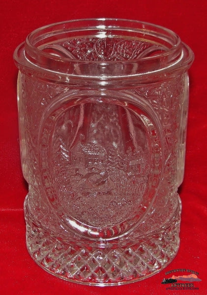 1880S Hartford Silverplate Co. Castle & Windmill Pickle Castor Glassware-China-Silver