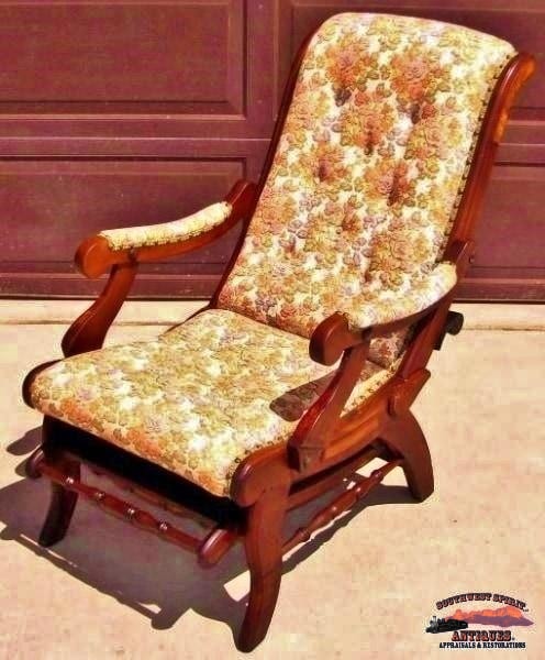 1880's Walnut Sleepy Hollow Reclining Chair with Foot Rest – Southwest  Spirit Antiques & Certified Appraisals