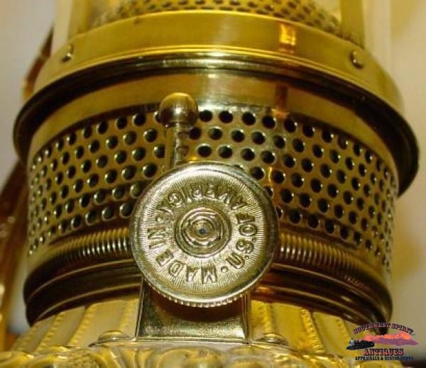 1900S Art Deco Style Pittsburgh Lamp Co. Parlor General Store & Lighting