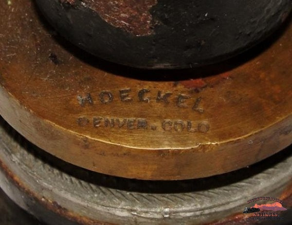 1909 Ridgway Flour Mill & Power Company Corporate Seal General Store Lighting
