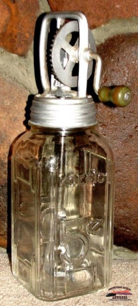 1920S Koenig 5¢ Quart Size Butter Churn General Store & Lighting