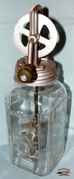 1920S Koenig 5¢ Quart Size Butter Churn General Store & Lighting