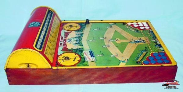1923 Tin Lithograph Baseball Game Collectibles-Toys-Games