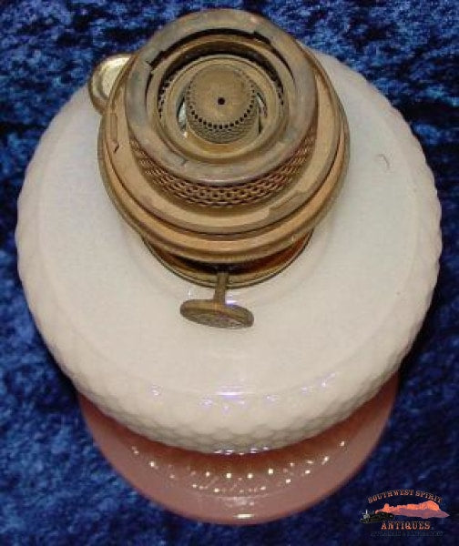 1937 Aladdin Diamond Quilt Model B Table Lamp General Store & Lighting