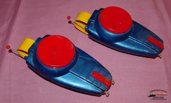 1960S Remco Qx-2 Walkie Talkie Set Collectibles-Toys-Games