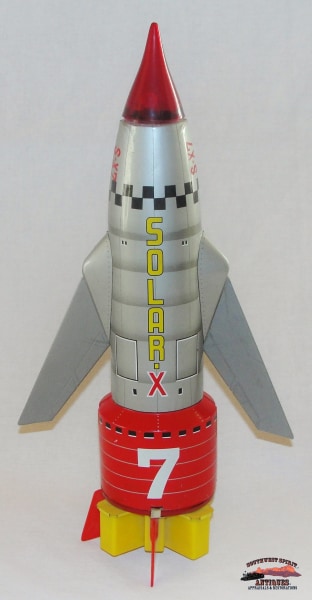 1960S Solar X7 Japan Space Rocket Toy Collectibles-Toys-Games
