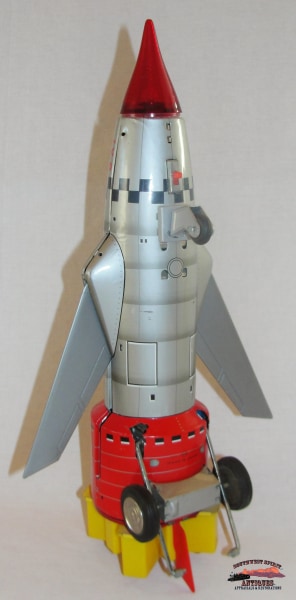 1960S Solar X7 Japan Space Rocket Toy Collectibles-Toys-Games