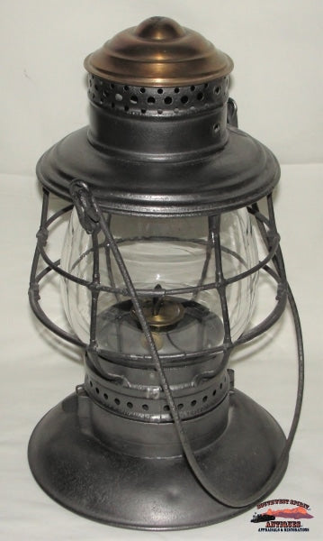 Ck&nry - Chicago Kansas & Nebraska Railway 1882 A&w Brass Top Ce Bb Lantern Railroadiana