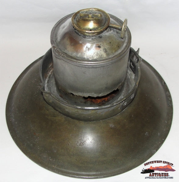 Cm&stpry - Chicago Milwaukee & St. Paul Railway 1895 Brass Top Bell Bottom Clear Cast Cnx Lantern