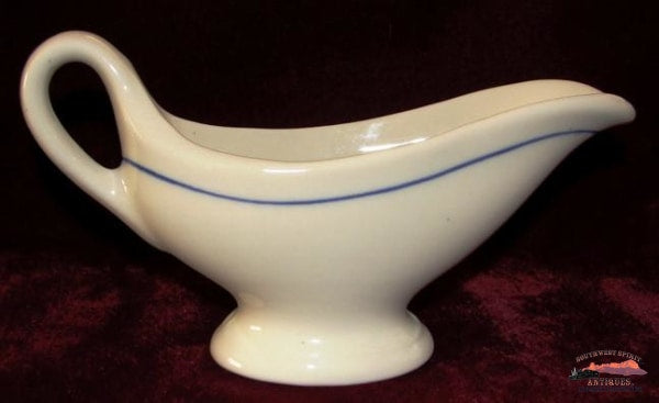 D&rgw Prospector Syracuse Old Ivory Small Gravy Boat Railroadiana