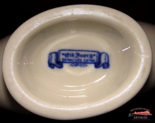 D&rgw Prospector Syracuse Old Ivory Small Gravy Boat Railroadiana