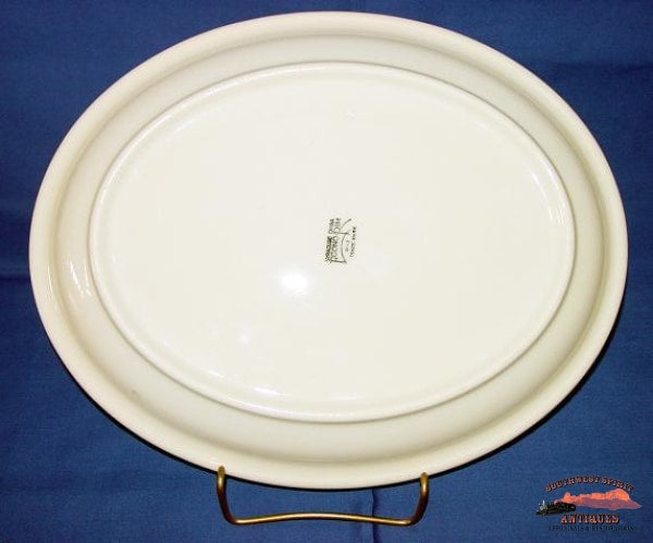 Rio Grande Rr Prospector Oval Platter Railroadiana