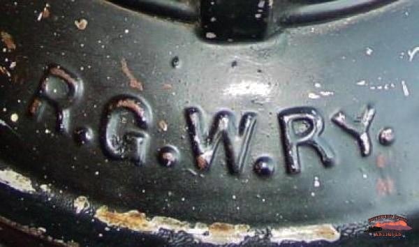 Rio Grande Western Railway - Rgwry Train Order Signal Board Light Railroadiana