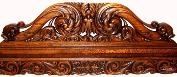 Superb 1890S Pierce Carved Claw Foot 4 Post Bed Furniture