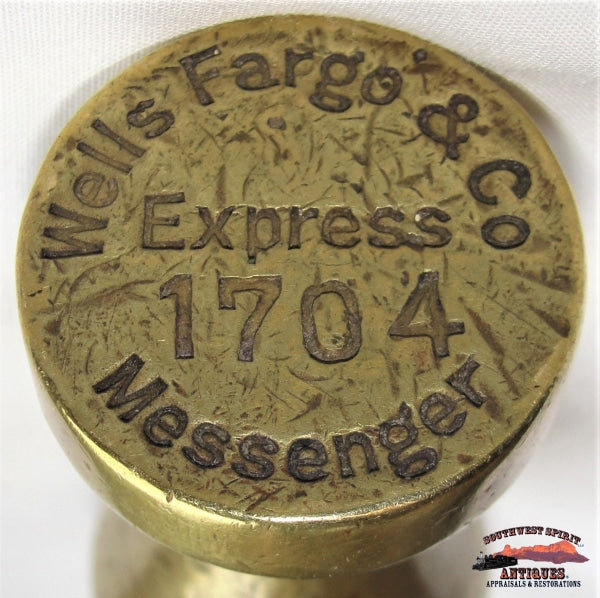 Wells Fargo & Co. Express Messenger Wax Sealer Railroadiana